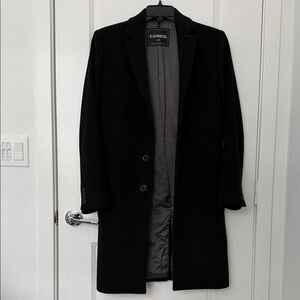 Express Men's Black Coat